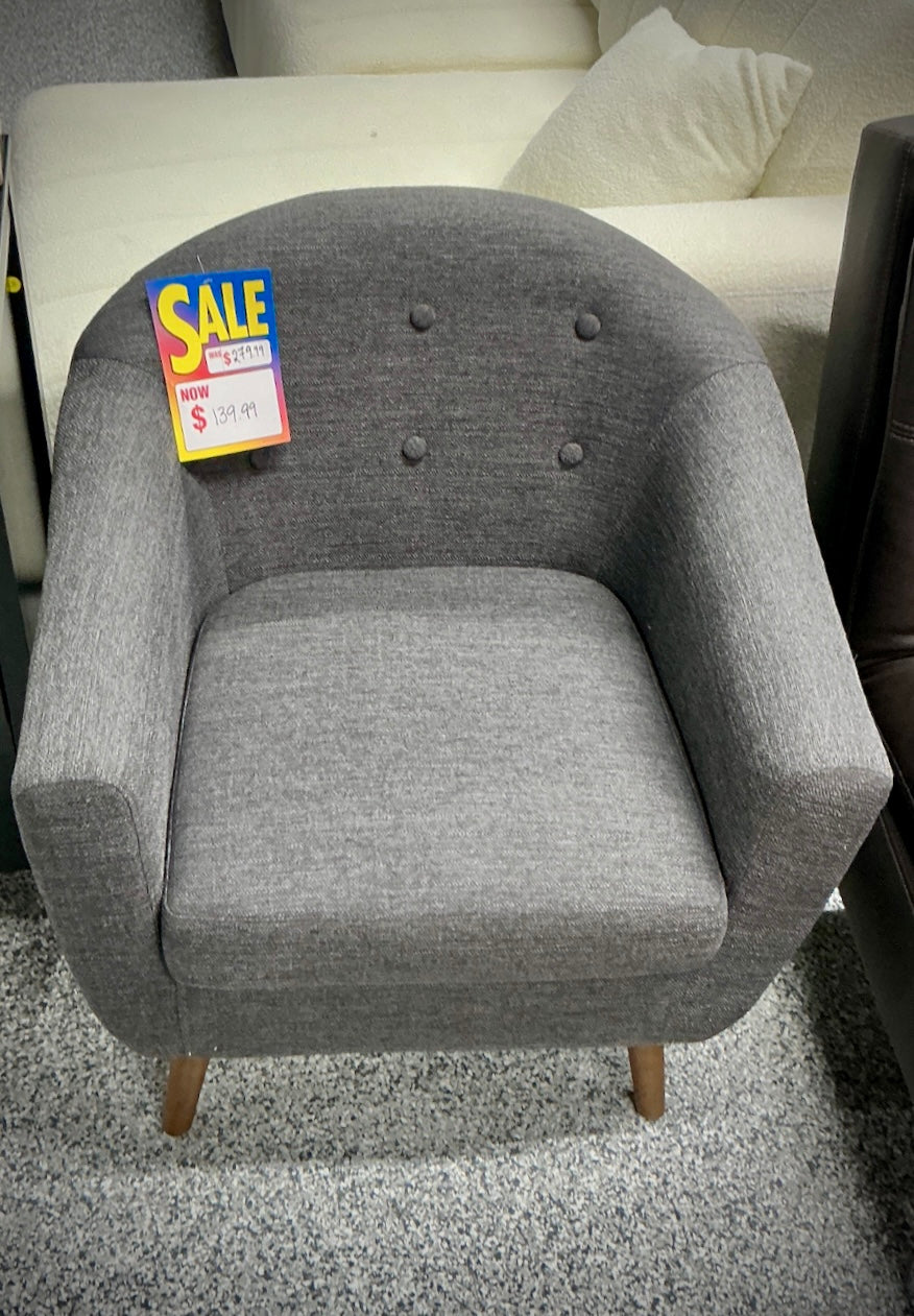 Modern Fabric Accent Chair