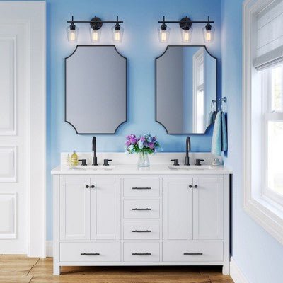 Millennium Lighting Ashford 3 - Light Vanity in Modern Gold - Stu's Home Improvement Outlet