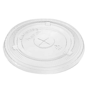 Karat C - KCL1045 PET Flat Lids for 32 Ounce Paper and Poly Pro Cold Cups for Iced Tea, Smoothies, and Other Cold Drinks, Case of 600 - Stu's Home Improvement Outlet
