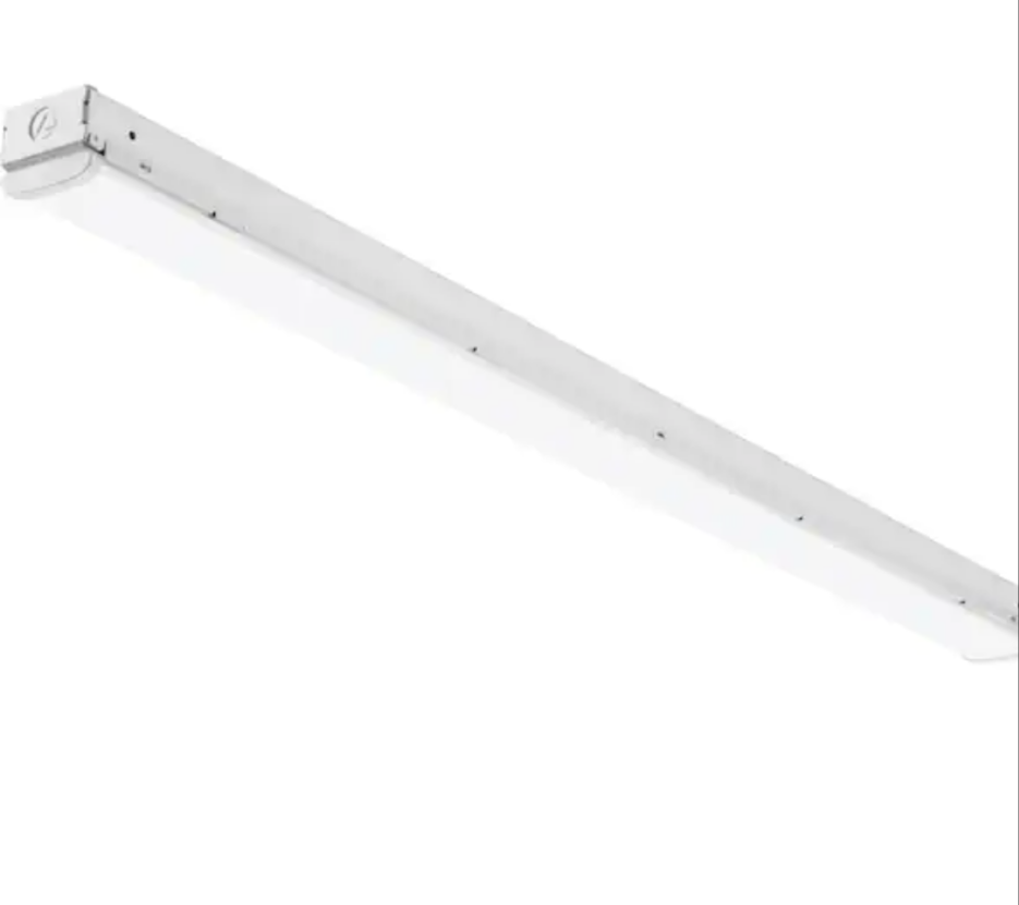 MNSS 4ft. 55-WATT Equivalent integrated LED White Strip Light Fixture 5000-Lumens