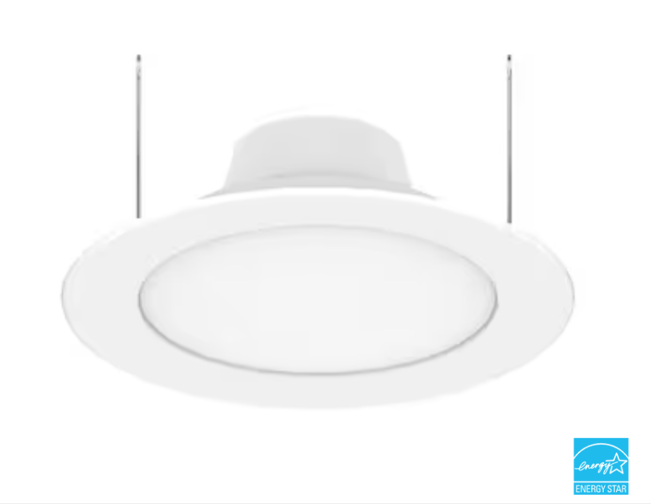 6in. Adjustable CCT Retrofit Integrated Recessed Lighting