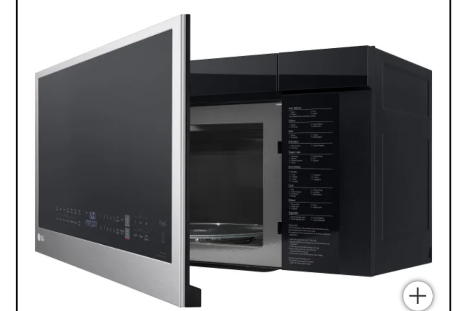 LG 2.0 cu. ft. Smart Wi-Fi Enabled Over-the-Range Microwave Oven with EasyClean