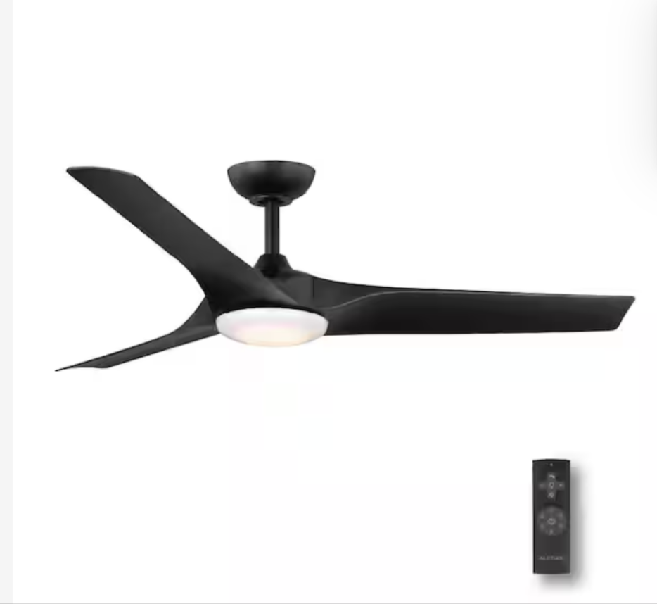 52in. Indoor Ceiling Fan With Light