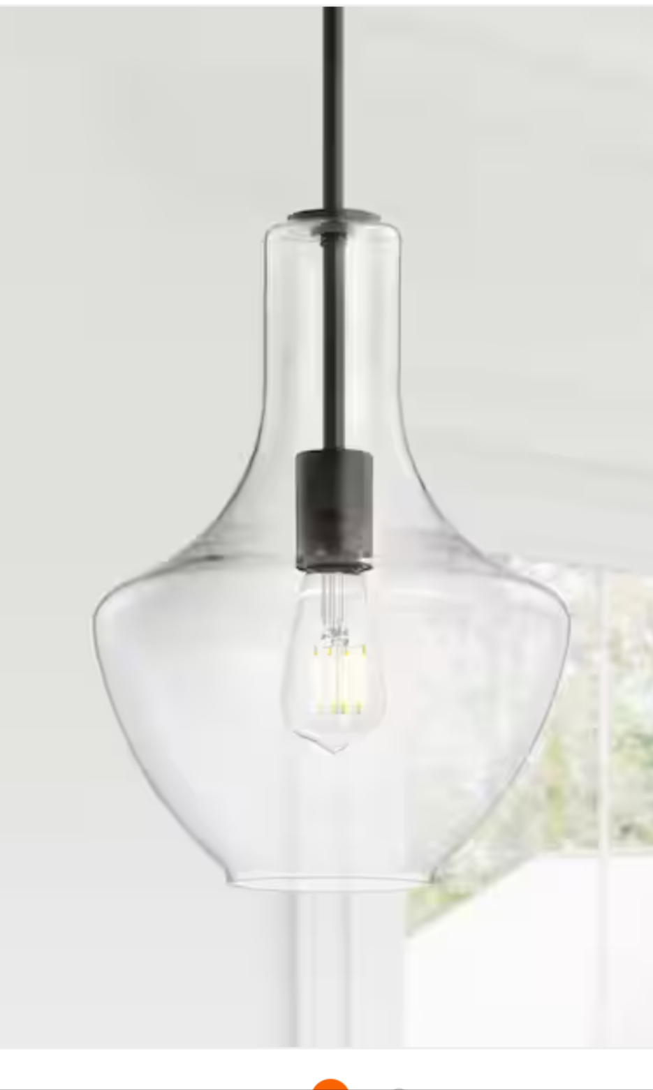 Watts 10.5in. 1-Light Oil Rubbed Bronze Pendant Lights