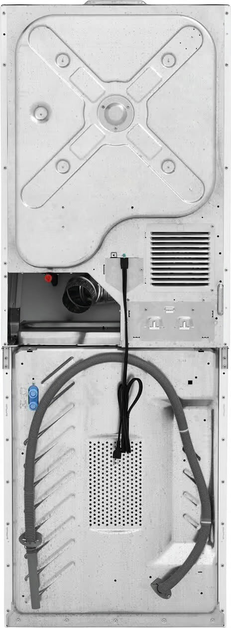 Frigidaire Stacked Laundry Center with 3.9-cu ft Top load Washer and Electric 5.5-cu ft Dryer