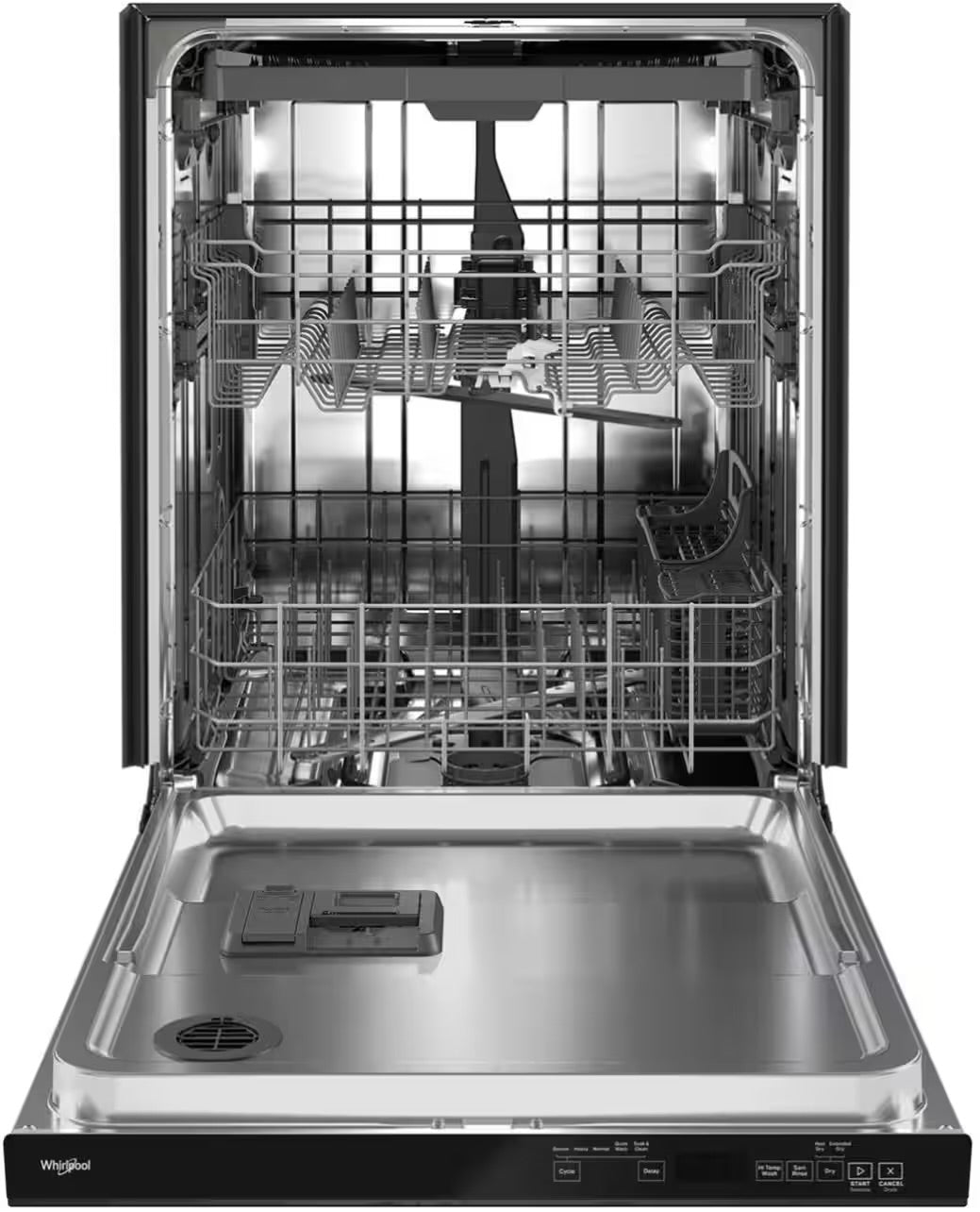 24” Whirlpool Top Control Dishwasher with 3rd Rack and Large Capacity
