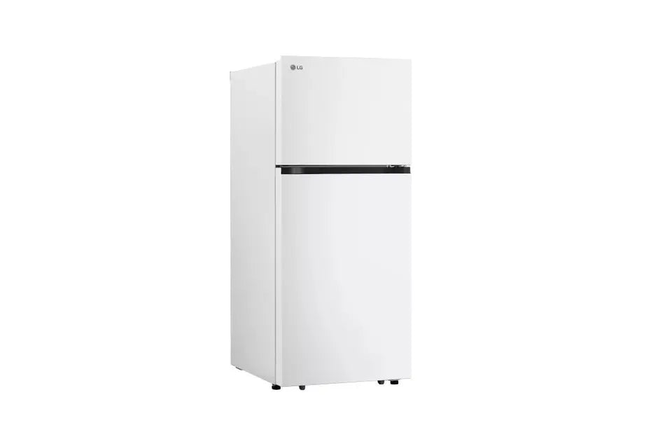 LG 17.5-cu ft Top-Freezer Refrigerator ( White ) Garage Ready ENERGY STAR Certified
