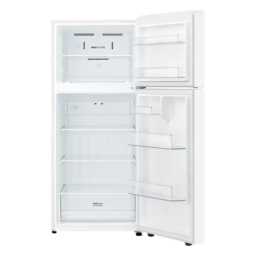 LG 17.5-cu ft Top-Freezer Refrigerator ( White ) Garage Ready ENERGY STAR Certified