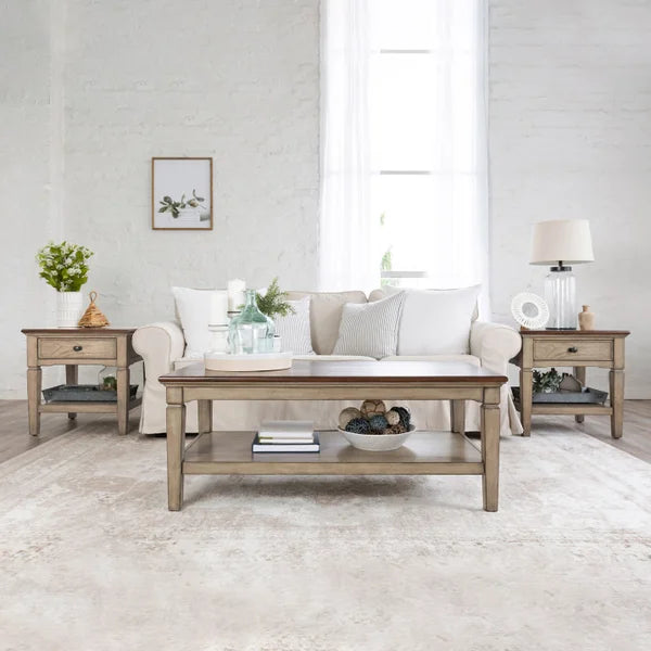 Pike & Main Blaine 3-Piece Occasional Table Set