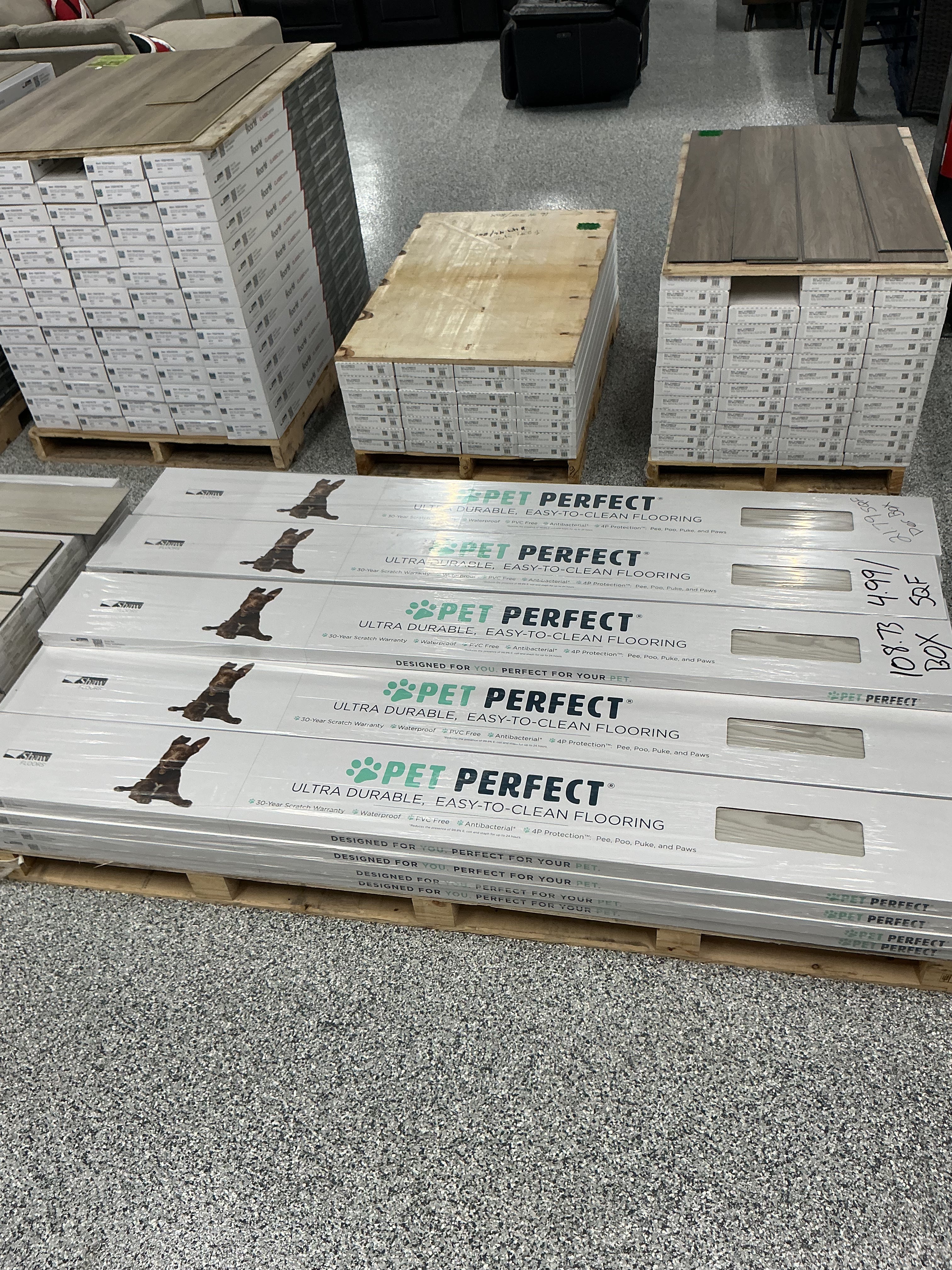 Shaw Floors Pet Perfect Waterproof SPC Flooring – Color 01088 (V203901088)