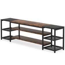 3-Piece Furniture Set - TV Stand, Hutch Storage, Pedestral Dining Table