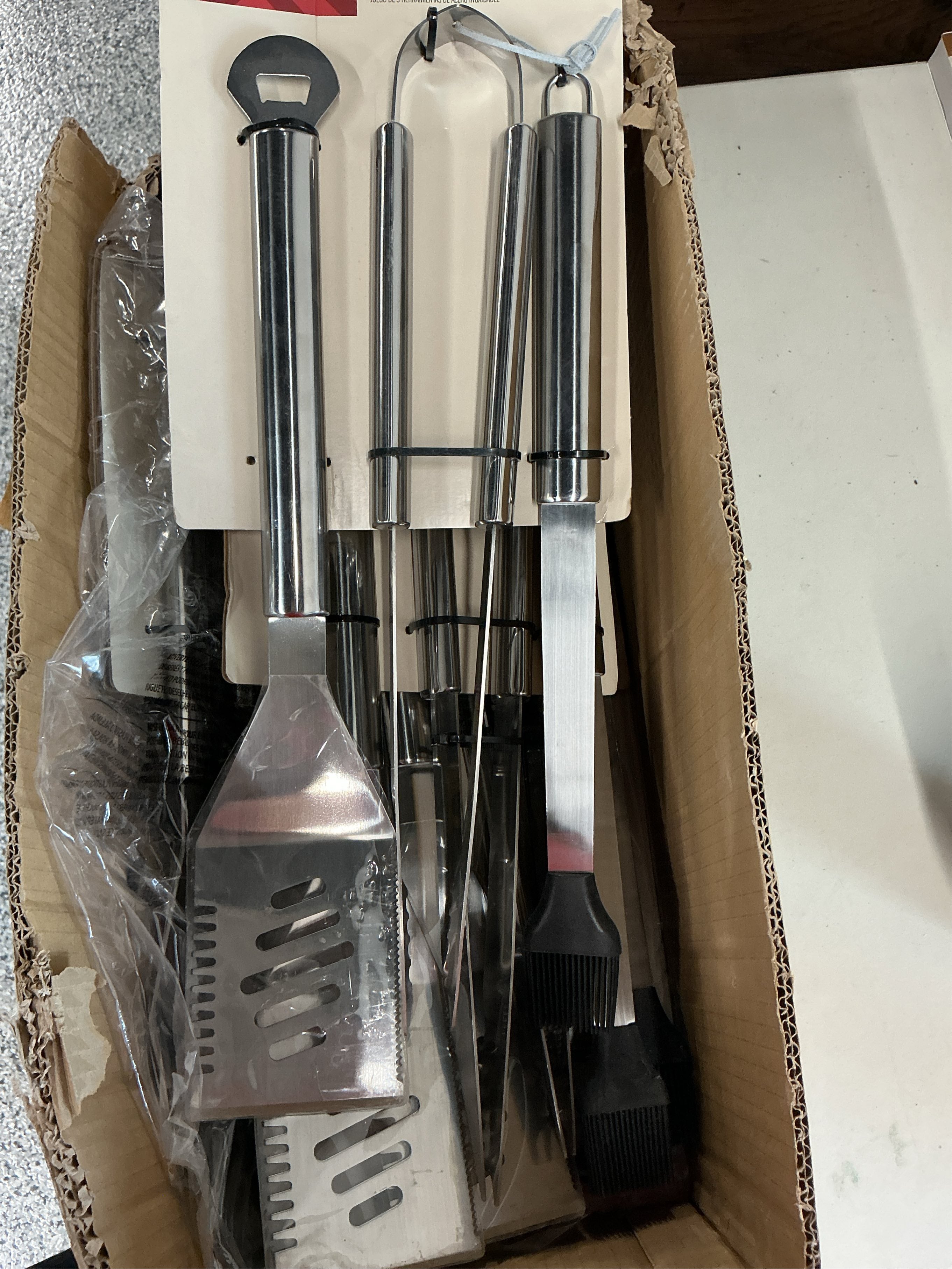 3pc grill tool set