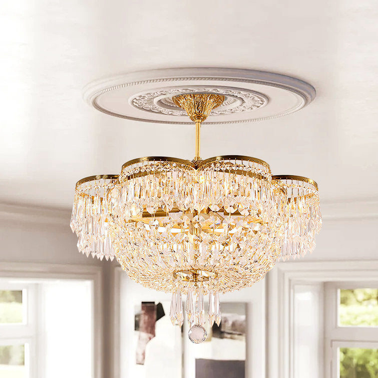 Emmanual 6 - Light Dimmable Empire Chandelier