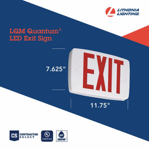 Exit LED Indoor Illuminated Sign - Stu's Home Improvement Outlet