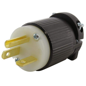 20 Amp 250 - Volt NEMA 6 - 20P 3 - Prong Industrial Grade Have Duty Male Plug - Stu's Home Improvement Outlet