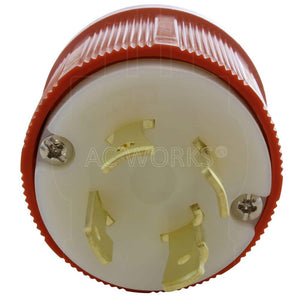 NEMA L16 - 30P 3 - Phase 30A 480 - Volt 4 - Prong Locking Male Plug with UL, C - UL Approval - Stu's Home Improvement Outlet