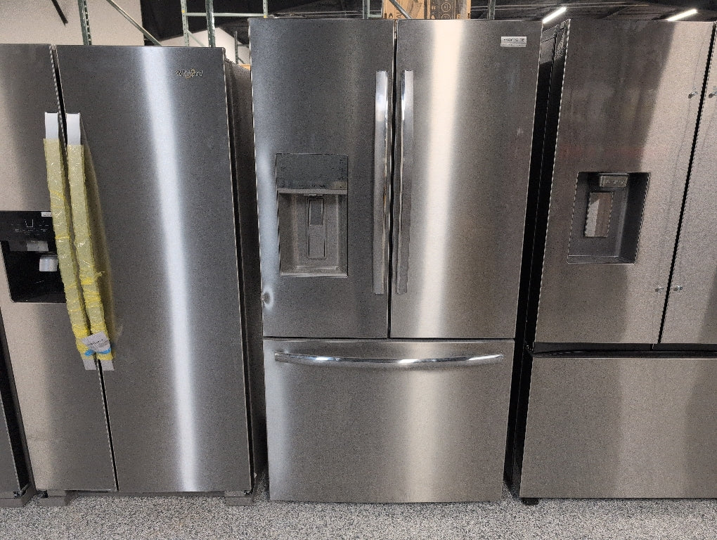 French Door Refrigerator with Dual Ice Maker with Water and Ice Dispenser ( Fingerprint Resistant Stainless Steel )
