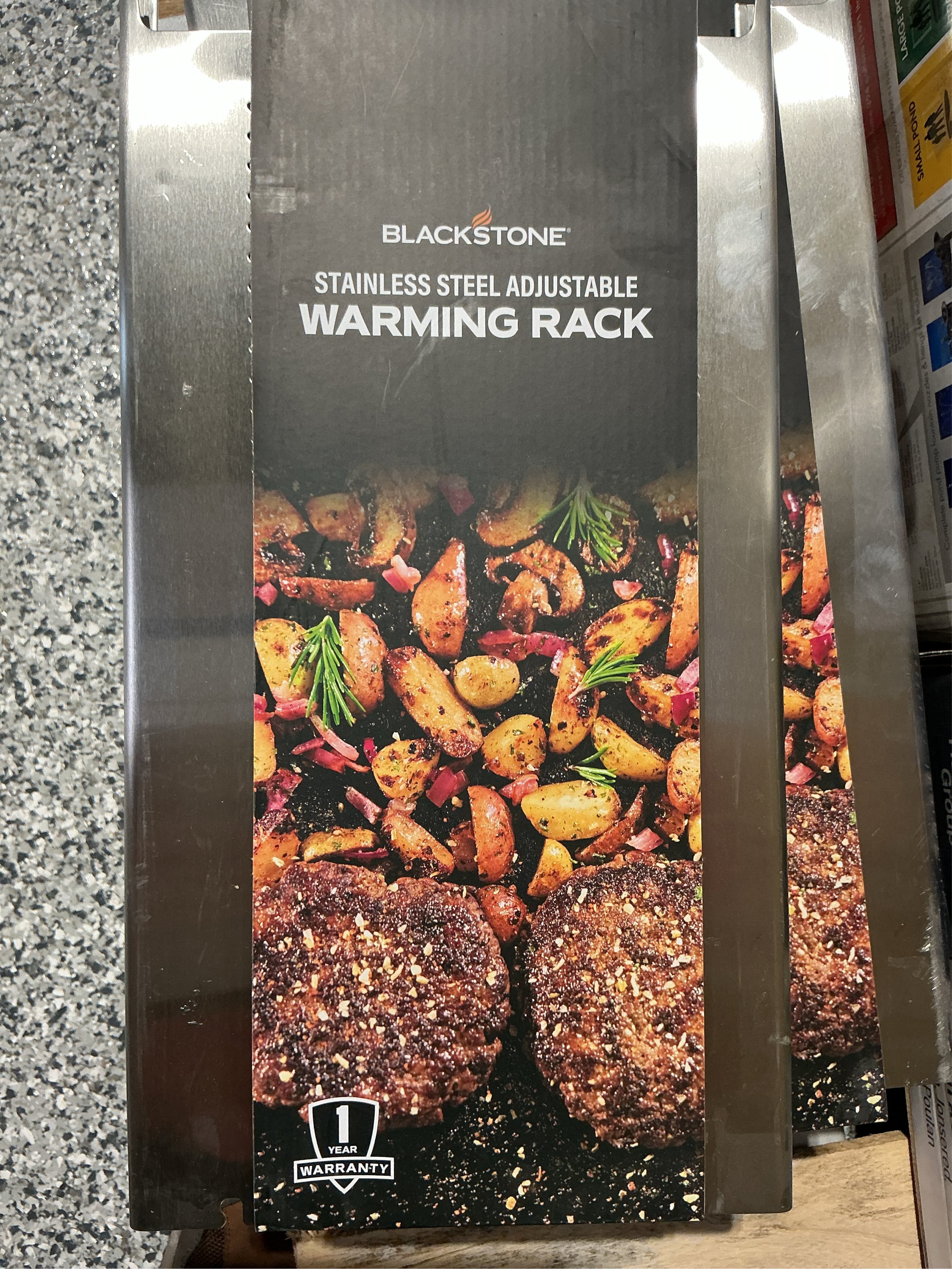 Warming rack