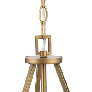 Aleswith Collection 60 - Watt 12 in. 1 - Light Aged Bronze Pendant Light with Clear Glass Shade No Bulbs Included - Stu's Home Improvement Outlet