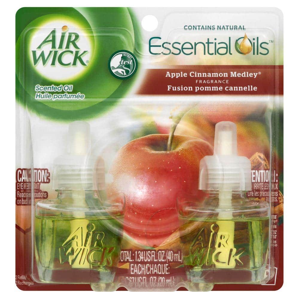 0.67 oz. Apple Cinnamon Medley Scented Oil Refill (2 - Pack) - Stu's Home Improvement Outlet