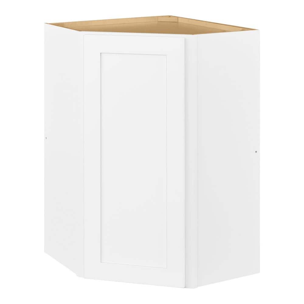 Hampton Bay 24x24x36 In. Corner Cabinet White