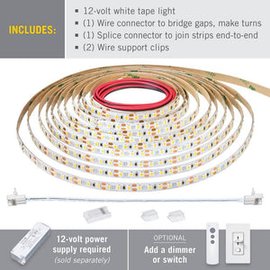 RibbonFlex Pro 8.2 ft. LED Tape Light 60 LEDs/m Soft White (2700K) - Stu's Home Improvement Outlet
