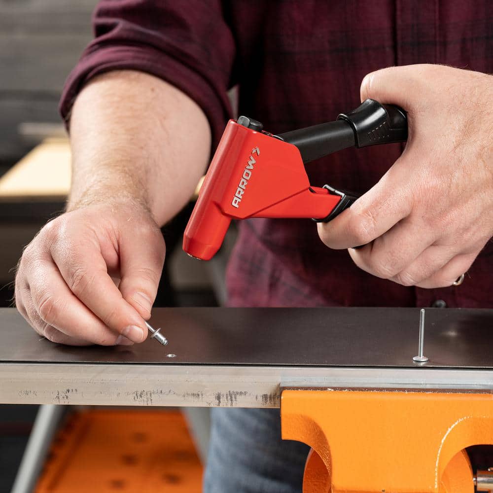 Headless 1 - Handed Swivel Rivet Tool Kit in Storage Box - Stu's Home Improvement Outlet