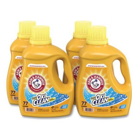 Arm & Hammer CDC3320050027 100.5 oz Oxiclean Concentrated Liquid Laundry Detergent Fresh - Stu's Home Improvement Outlet