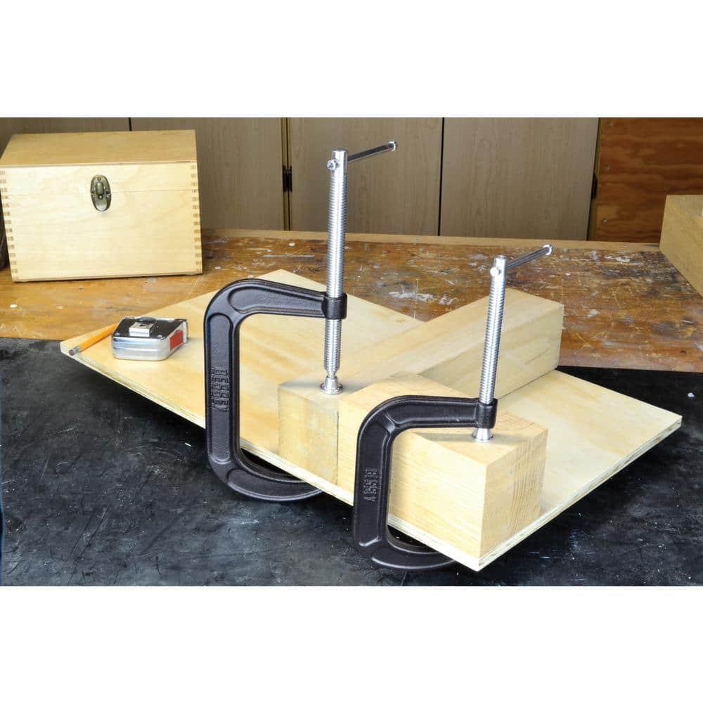 BESSEY CM Series 8 in. Drop Forged C - Clamp with 4 in. Throat Depth - Stu's Home Improvement Outlet