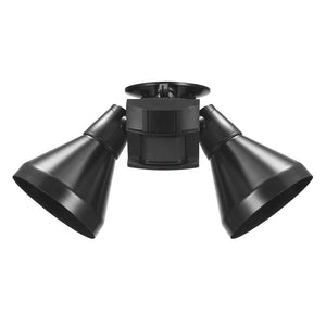 Defiant PAR 180 Degree Black Motion Sensor Wired Outdoor 2 - Head Dusk - to - Dawn Security Flood Light - Stu's Home Improvement Outlet