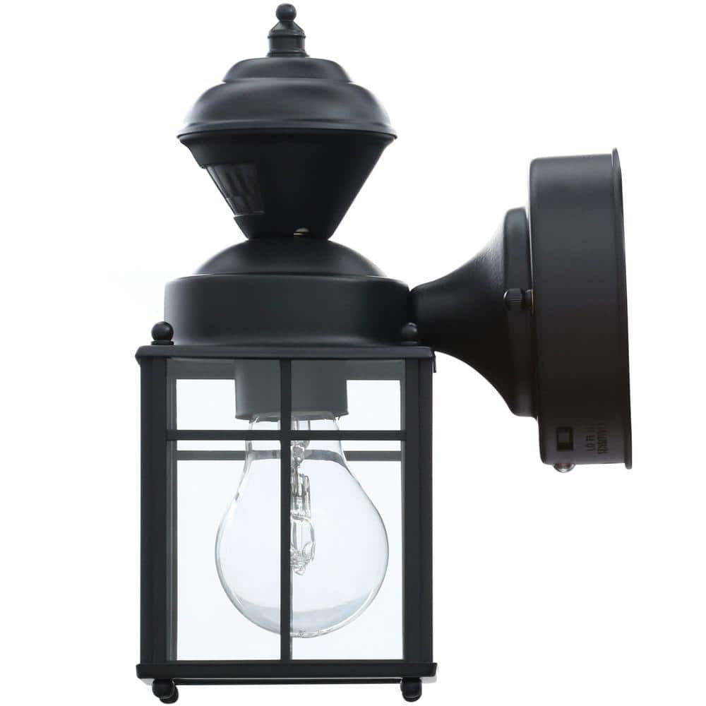 Bayside Black Farmhouse 150 - Degree Motion Sensor Outdoor 1 - Light Wall Sconce - Stu's Home Improvement Outlet