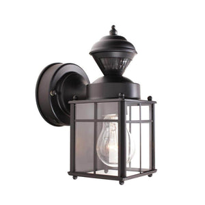 Bayside Black Farmhouse 150 - Degree Motion Sensor Outdoor 1 - Light Wall Sconce - Stu's Home Improvement Outlet