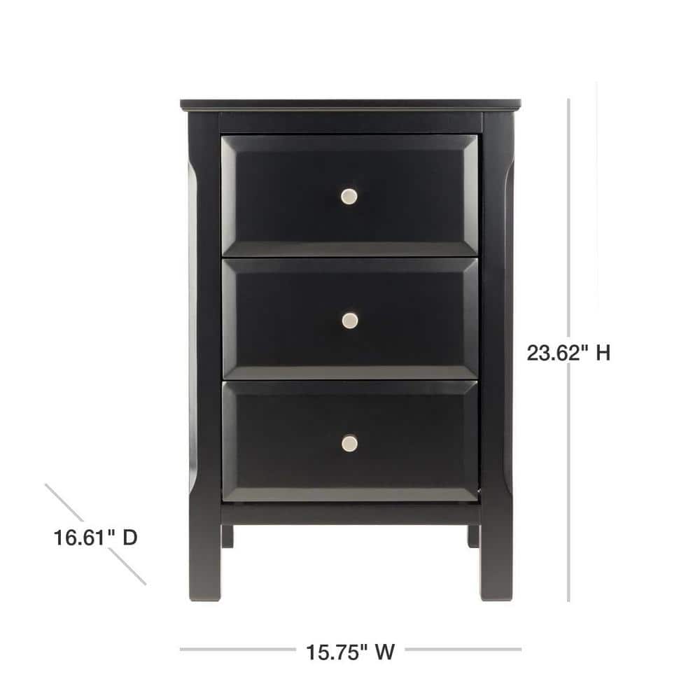 Timmy Accent Table in Black - Stu's Home Improvement Outlet