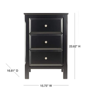 Timmy Accent Table in Black - Stu's Home Improvement Outlet