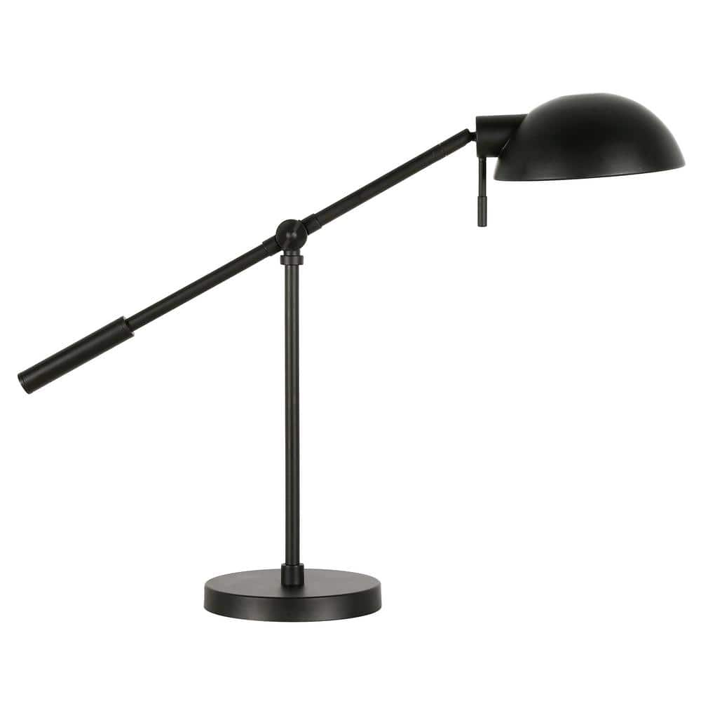 Dexter 23.25 in. Blackened Bronze Table Lamp with Boom Arm - Stu's Home Improvement Outlet