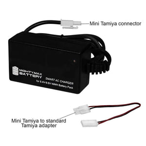 Smart Charger for 8.4 - Volt - 9.6 - Volt NiMH Battery Packs with Mini Tamiya Connector - Stu's Home Improvement Outlet