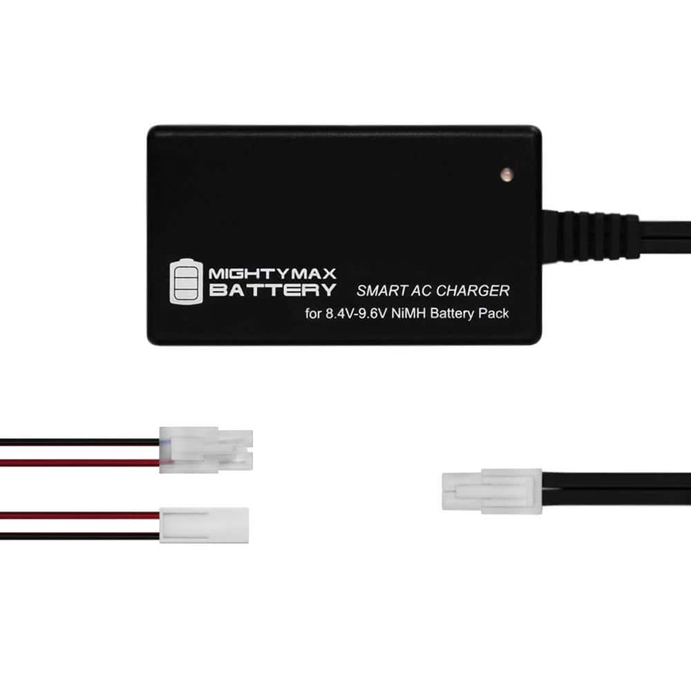Smart Charger for 8.4-Volt - 9.6-Volt NiMH Battery Packs with Mini Tamiya Connector