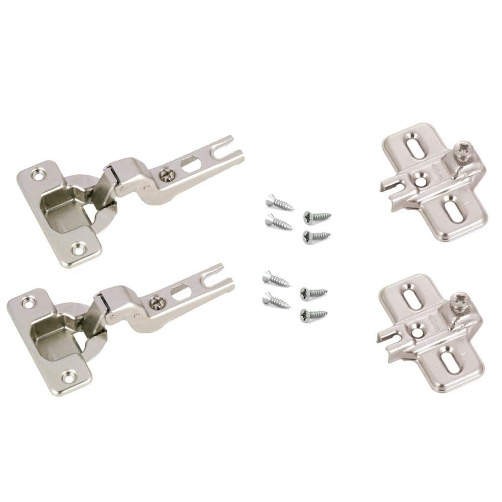 (2 - Pack) Modul Series 35 mm Spring Closing Inset for Frameless Cabinet Hinge - Stu's Home Improvement Outlet