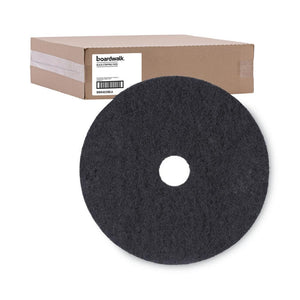 Stripping Floor Pads, 20 in. Dia, Black, (5 - Carton) - Stu's Home Improvement Outlet