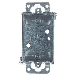 3 in. x 2 in. x 2 - 1/2 in 1 - Gang Steel Old Work Switch Box (LXWOW - 25R) - Stu's Home Improvement Outlet