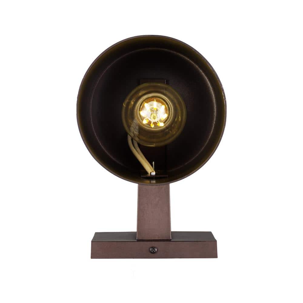 Cali 1 - Light Small Bronze Cylinder Outdoor Wall Light Fixture - Stu's Home Improvement Outlet