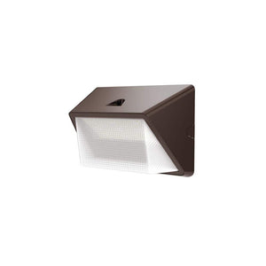 675 - Watt Equivalent Integrated LED Bronze Commercial Refractor Wall Pack Light, 4000K - Stu's Home Improvement Outlet