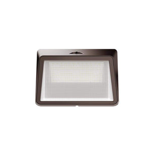 675 - Watt Equivalent Integrated LED Bronze Commercial Refractor Wall Pack Light, 4000K - Stu's Home Improvement Outlet