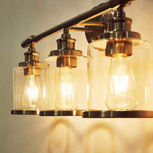 23.5 in. 3 - Light Brushed Nickel Vanity Lights and Bathroom Fixture Combo Set - Stu's Home Improvement Outlet