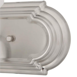 24 in. 3 - Light Brushed Nickel Bathroom Vanity Light with Glass Shades - Stu's Home Improvement Outlet