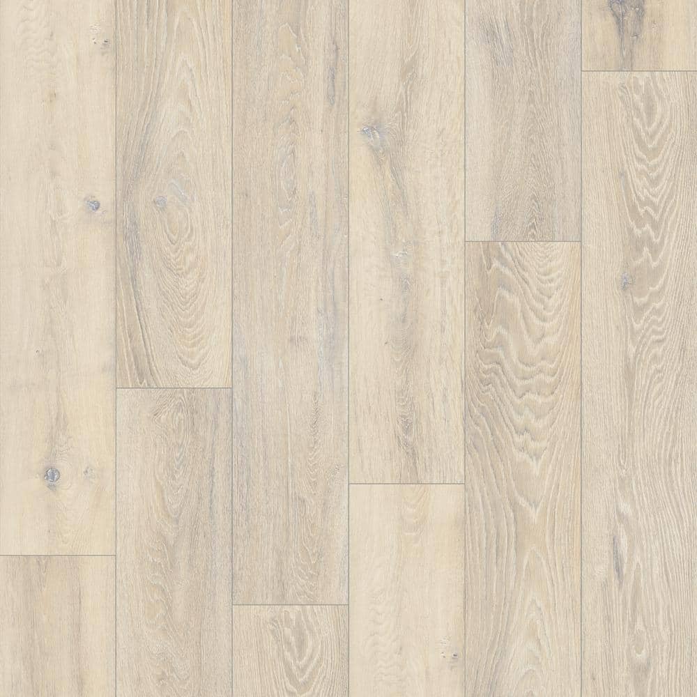 Camden Lake Oak 7 mm T x 8.03 in. W Laminate Wood Flooring (23.91 sq.ft/Case)