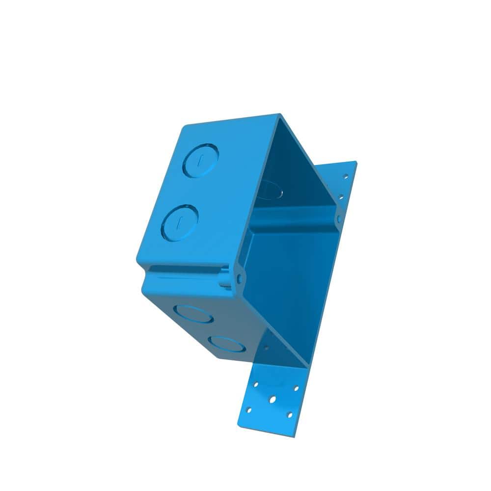 20 cu. in. Blue ENT 2 - Gang Switch and Outlet Box (A521DE - CARR) - Stu's Home Improvement Outlet