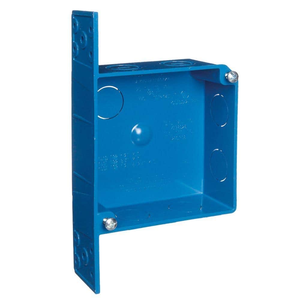20 cu. in. Blue ENT 2 - Gang Switch and Outlet Box (A521DE - CARR) - Stu's Home Improvement Outlet
