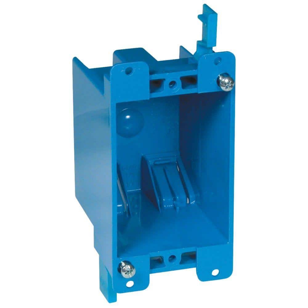 14 cu. in. PVC Old Work Electrical Outlet Box (1 - Gang ) - Stu's Home Improvement Outlet