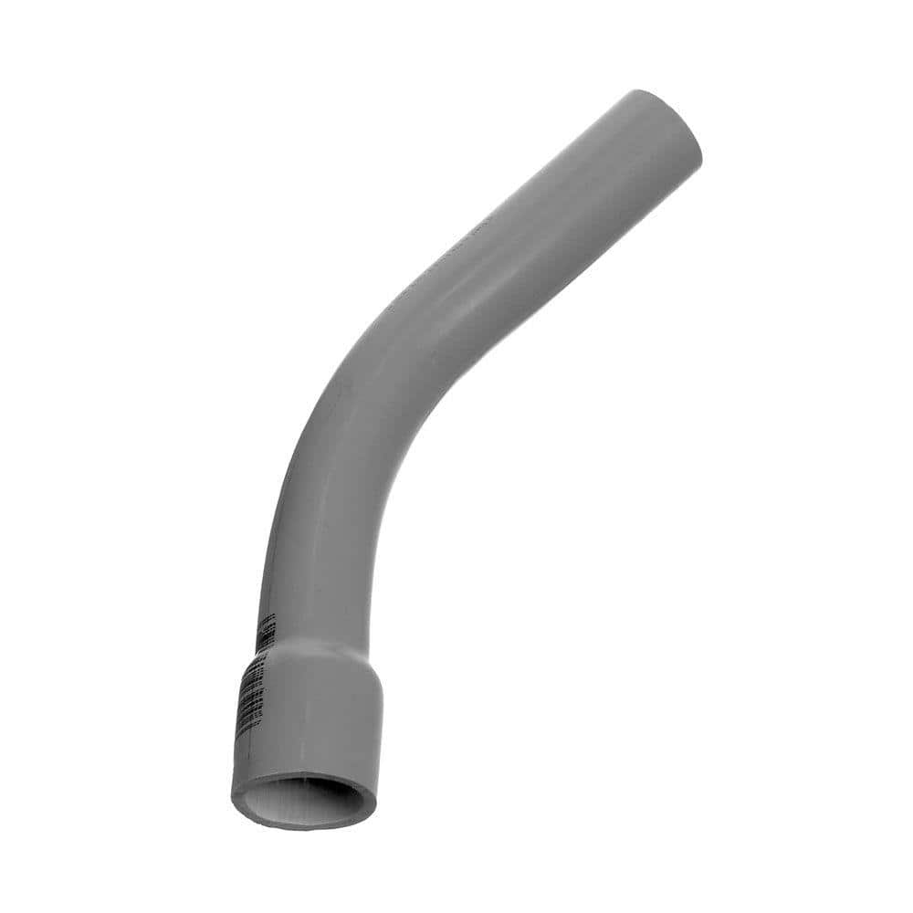 3/4 in. 45 Degree Schedule 40 PVC Belled End Standard Radius Elbow - Stu's Home Improvement Outlet